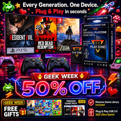 All-in-One Gaming System – Plug & Play in Seconds Playzone™ 1TB